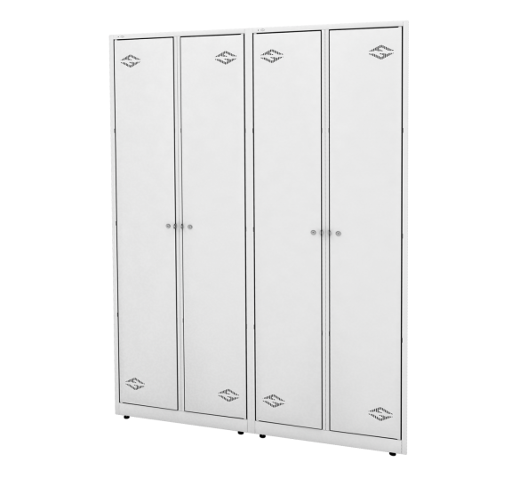 Шкафы металлические серии «Мастер», модель ШРМ-412